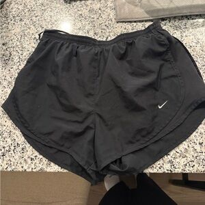 Nike Black Athletic Shorts Lightweight Performance